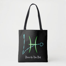 Zodiac Constellation Pisces Tote Bag Tasche