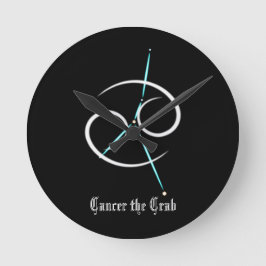 Zodiac Constellation Runde Wanduhr