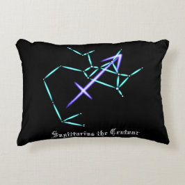 Zodiac Constellation Sagittarius Accent Pillow Dekokissen