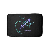 Zodiac Constellation Sagittarius Bath Mat Badematte (Vorderseite)