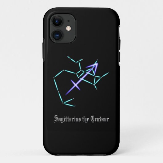 Zodiac Constellation Sagittarius Case-Mate iPhone Hülle (Rückseite)
