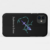 Zodiac Constellation Sagittarius Case-Mate iPhone Hülle (Rückseite (Horizontal))