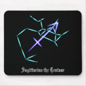 Zodiac Constellation Sagittarius Mouse Pad Mousepad (Vorne)