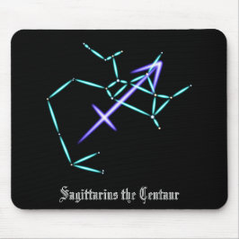 Zodiac Constellation Sagittarius Mouse Pad Mousepad