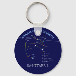 Zodiac Constellation Sagittarius Schlüsselanhänger