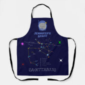 Zodiac Constellation Sagittarius Schürze (Vorderseite)