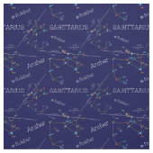 Zodiac Constellation Sagittarius Stoff (Muster)