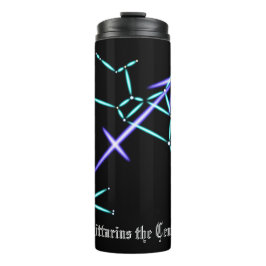 Zodiac Constellation Sagittarius Thermal Tumbler Thermosbecher