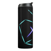 Zodiac Constellation Sagittarius Thermal Tumbler Thermosbecher (Nach links gedreht)