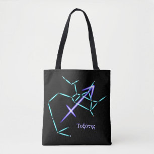 Zodiac Constellation Sagittarius Tote Bag Tasche