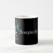 Zodiac Constellation Scorpio Kaffee Tasse (Mittel)