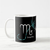 Zodiac Constellation Scorpio Kaffee Tasse (Links)