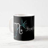 Zodiac Constellation Scorpio Kaffee Tasse (Vorderseite Links)
