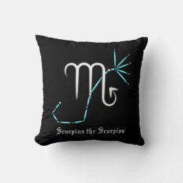 Zodiac Constellation Scorpio Kissen