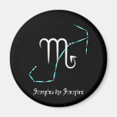 Zodiac Constellation Scorpio Magnet (Vorne)