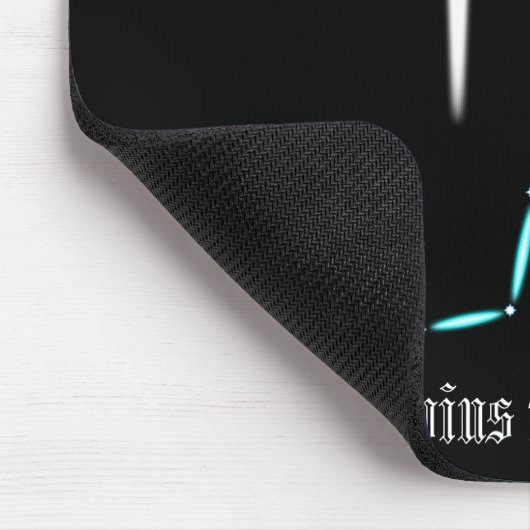 Zodiac Constellation Scorpio Mouse Pad Mousepad (Ecke)