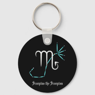 Zodiac Constellation Scorpio Schlüsselanhänger