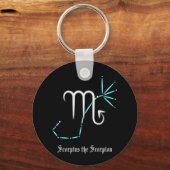 Zodiac Constellation Scorpio Schlüsselanhänger (Vorderseite)