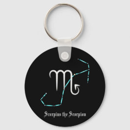 Zodiac Constellation Scorpio Schlüsselanhänger