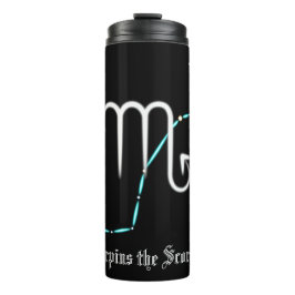 Zodiac Constellation Scorpio Thermal Tumbler Thermosbecher