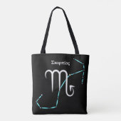 Zodiac Constellation Scorpio Tote Bag Tasche (Rückseite)