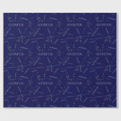 Zodiac Constellation Scorpius Geschenkpapier (Flach)