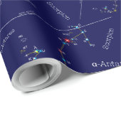 Zodiac Constellation Scorpius Geschenkpapier (Rolleneckpunkt)