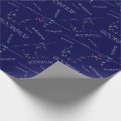 Zodiac Constellation Scorpius Geschenkpapier (Ecke)