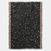 Zodiac Constellation Sign Astrologie Decke (Vorderseite Vertikal)