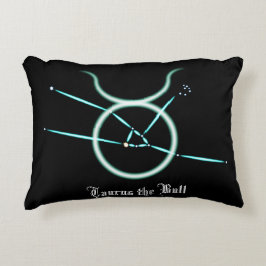 Zodiac Constellation Taurus Accent Pillow Dekokissen