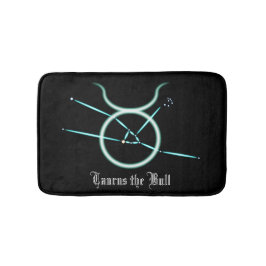 Zodiac Constellation Taurus Bath Mat Badematte