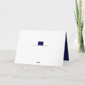 Zodiac Constellation Taurus Karte (Rückseite)