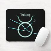 Zodiac Constellation Taurus Mouse Pad Mousepad (Mit Mouse)