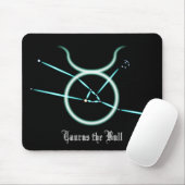 Zodiac Constellation Taurus Mouse Pad Mousepad (Mit Mouse)