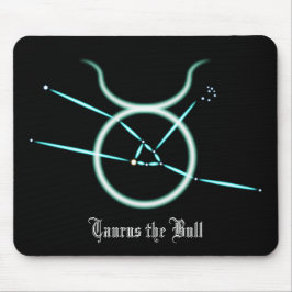 Zodiac Constellation Taurus Mouse Pad Mousepad