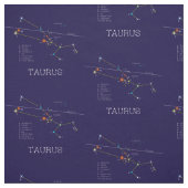 Zodiac Constellation Taurus Stoff (Muster)