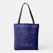 Zodiac Constellation Taurus Tasche (Rückseite)
