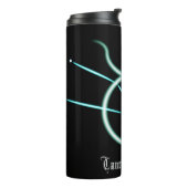 Zodiac Constellation Taurus Thermal Tumbler Thermosbecher (Nach links gedreht)