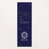 Zodiac Constellation Taurus Yogamatte (Vorderseite)