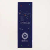Zodiac Constellation Taurus Yogamatte (Rückseite)