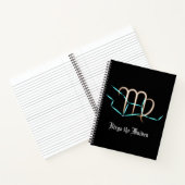 Zodiac Constellation Virgo Notebook Notizblock (Innenseite)