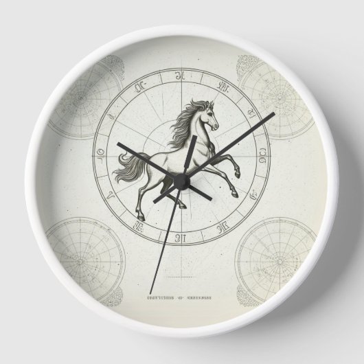 Zodiac & Constellation Wall Uhren (Vorderseite)