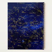 Zodiac Constellations Galaxy Planer (Rückseite)