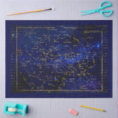 Zodiac Constellations Galaxy Seidenpapier (Basteln)