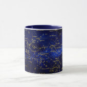Zodiac Constellations Galaxy Tasse (Zentrum)