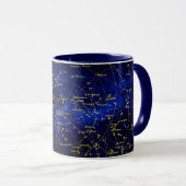 Zodiac Constellations Galaxy Tasse (VorderseiteRechts)