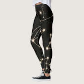 Zodiac Constellations Muster Leggings (Links)