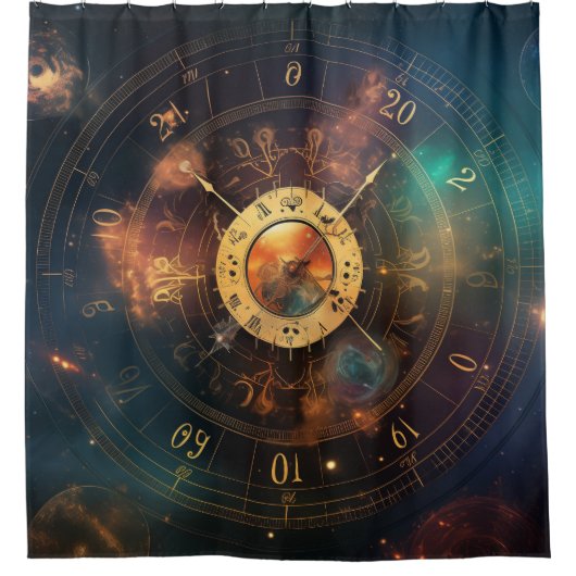 Zodiac douchegordijn duschvorhang (Vorderseite)