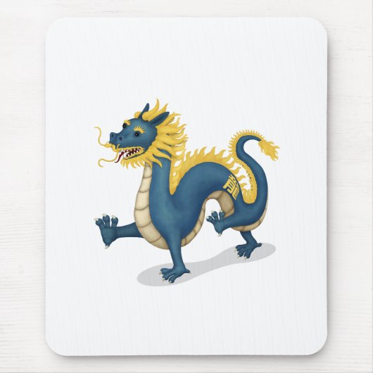 Zodiac Dragon Astrologie-Zeichen Mousepad (Vorne)
