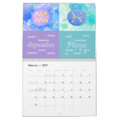 Zodiac Duets 2026 Astrologischer Kunstkalender Kalender (Feb 2027)